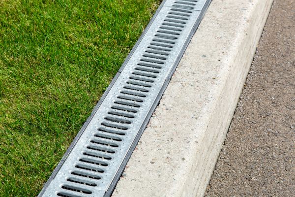 Courtyard Drain Installation in Philadelphia